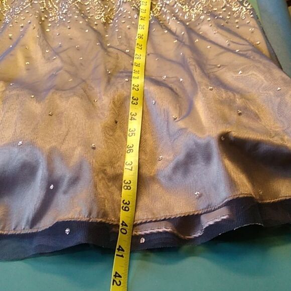 Masquerade Brown/Gold Sequin Embellished Women's 18 Cocktail Dress - Picture 7 of 7